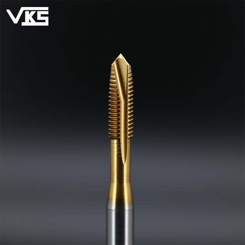 How do spiral point taps improve tapping efficiency?