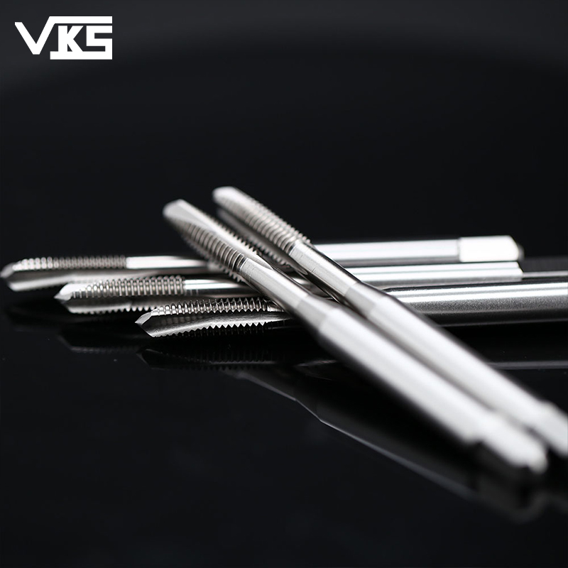 For thread machining with different pitches, how should the spiral point taps be designed?